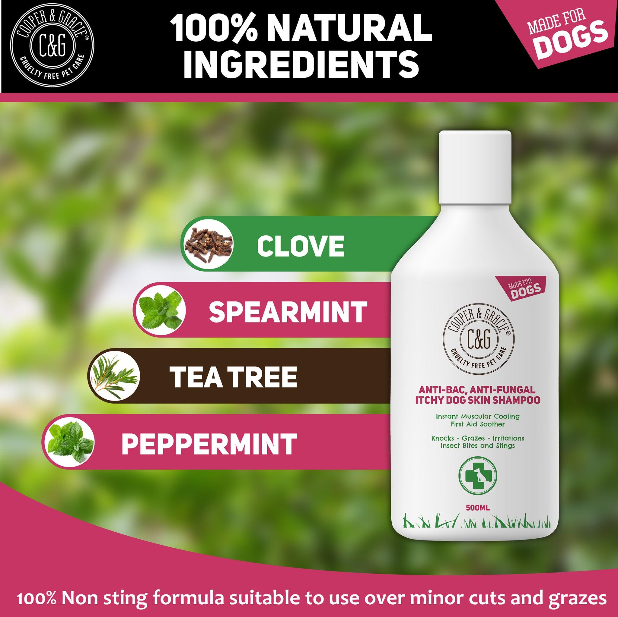 Anti-bacterial Anti-fungal Dog Shampoo - Cooper & Gracie™ Limited