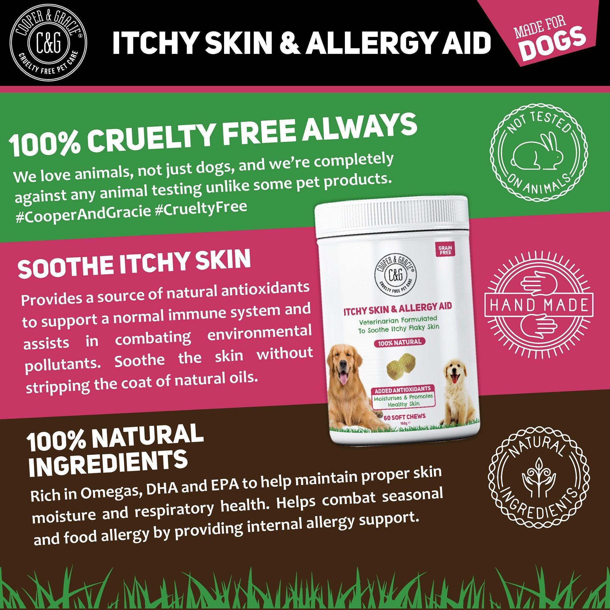 Anti-Itch Supplement for Dogs - Cooper & Gracie™ Limited
