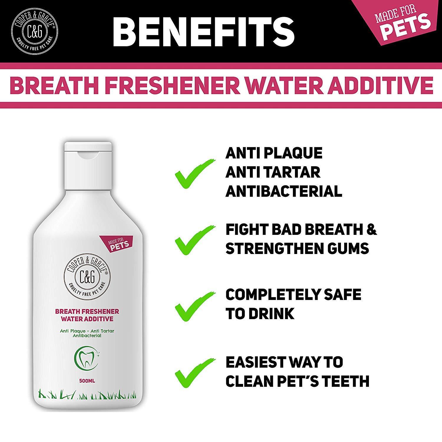 Breath Freshener Anti Plaque Water Additive for Dogs - Cooper & Gracie™ Limited
