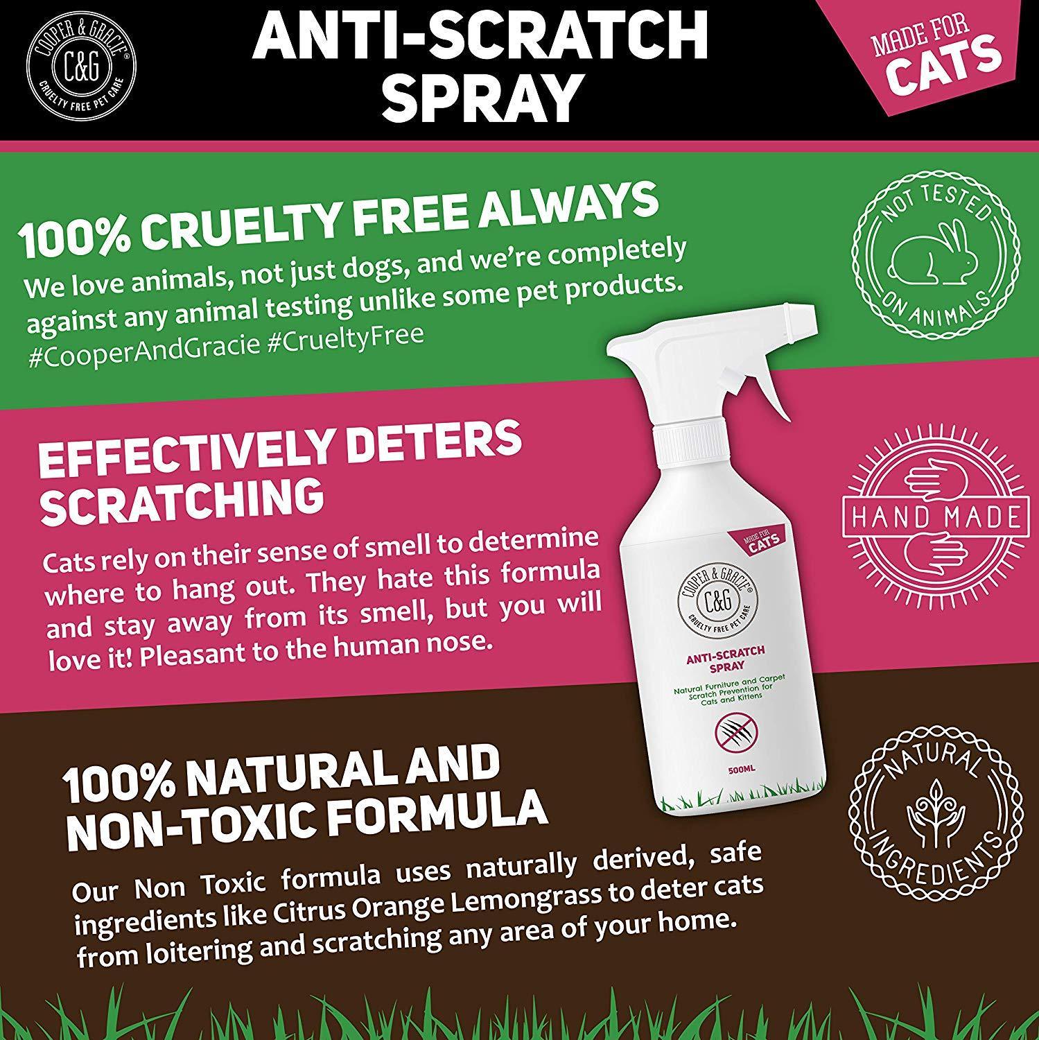 Cat Anti Scratch Spray - Cooper & Gracie™ Limited