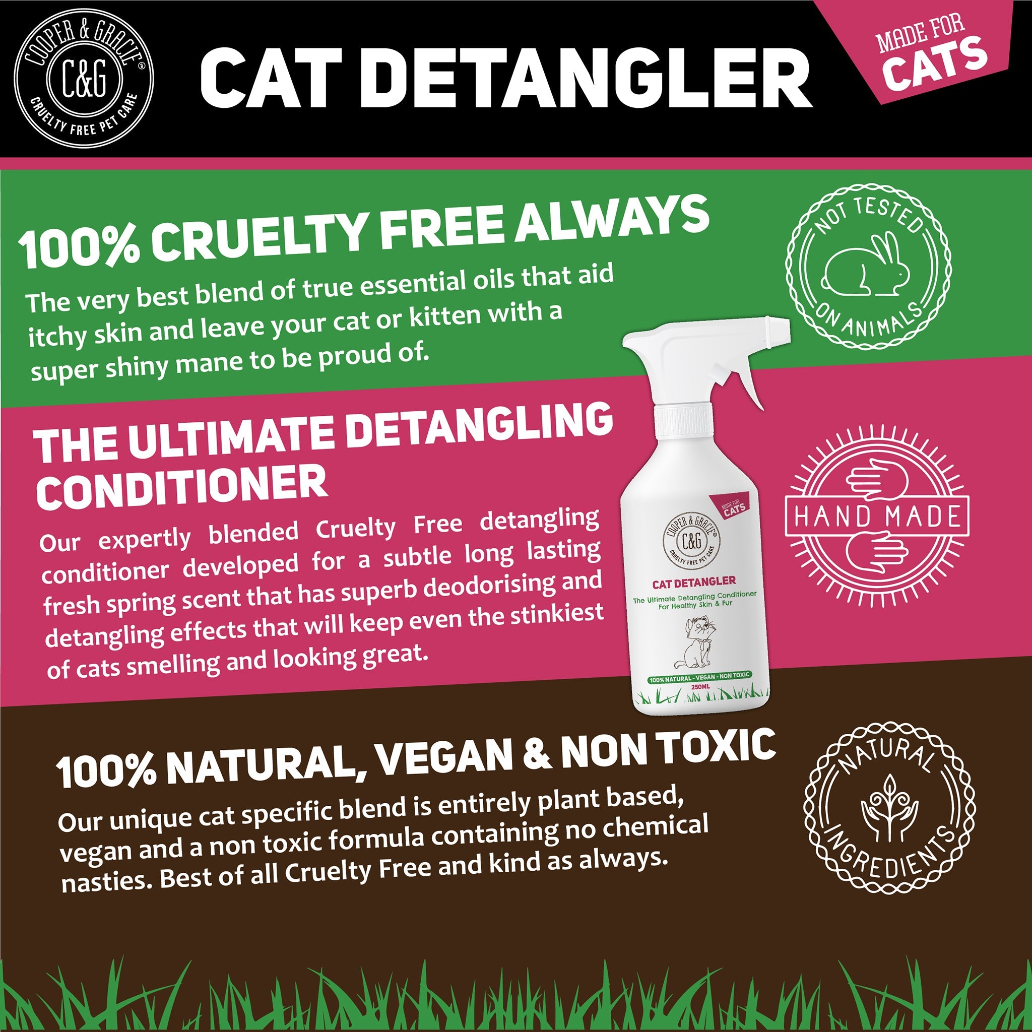 Cat Detangler Spray - Cooper & Gracie™ Limited