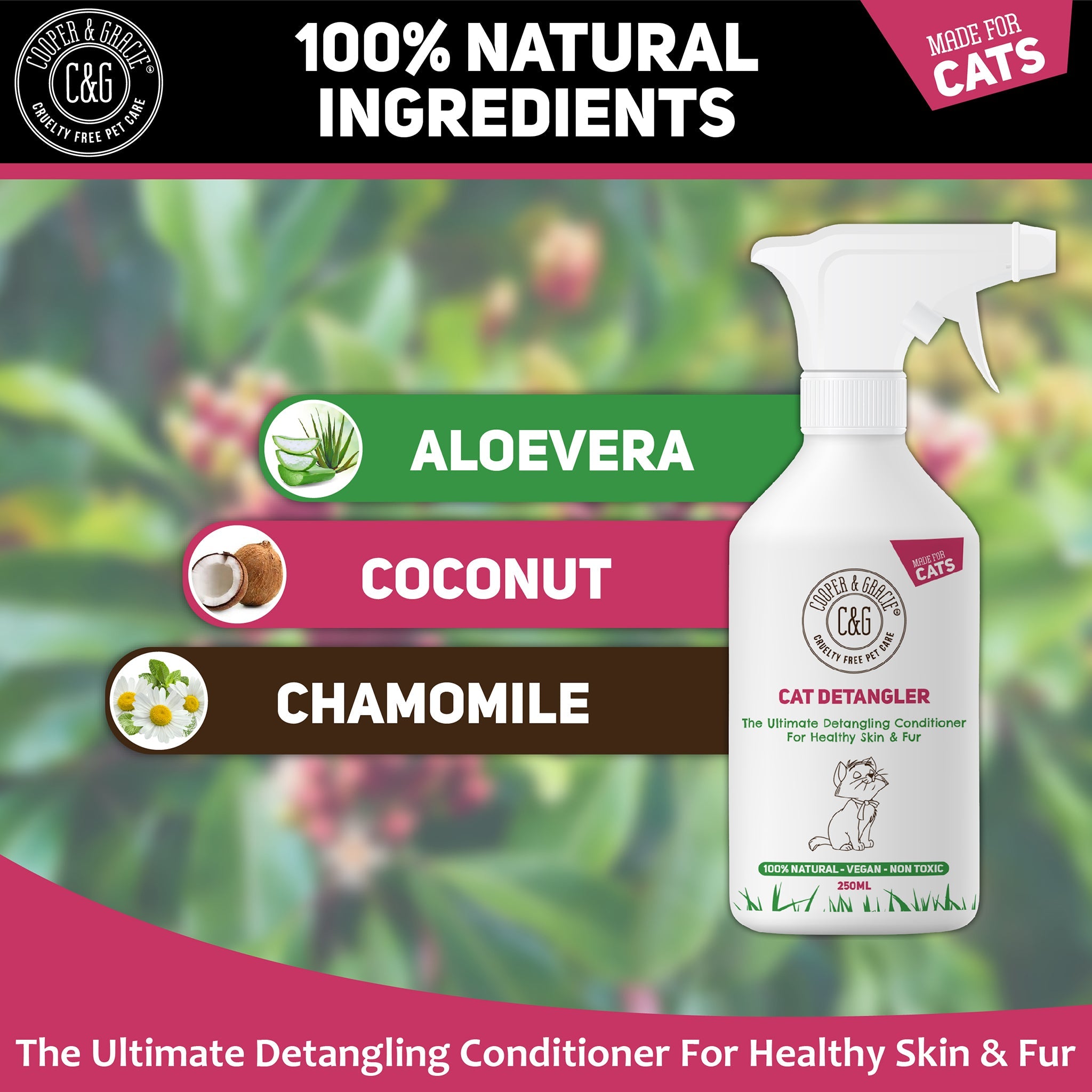 Cat Detangler Spray - Cooper & Gracie™ Limited