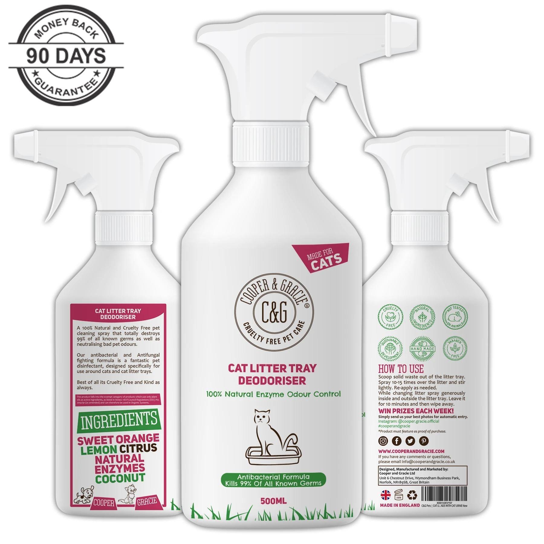 Cat Litter Tray Disinfectant Spray - Cooper & Gracie™ Limited