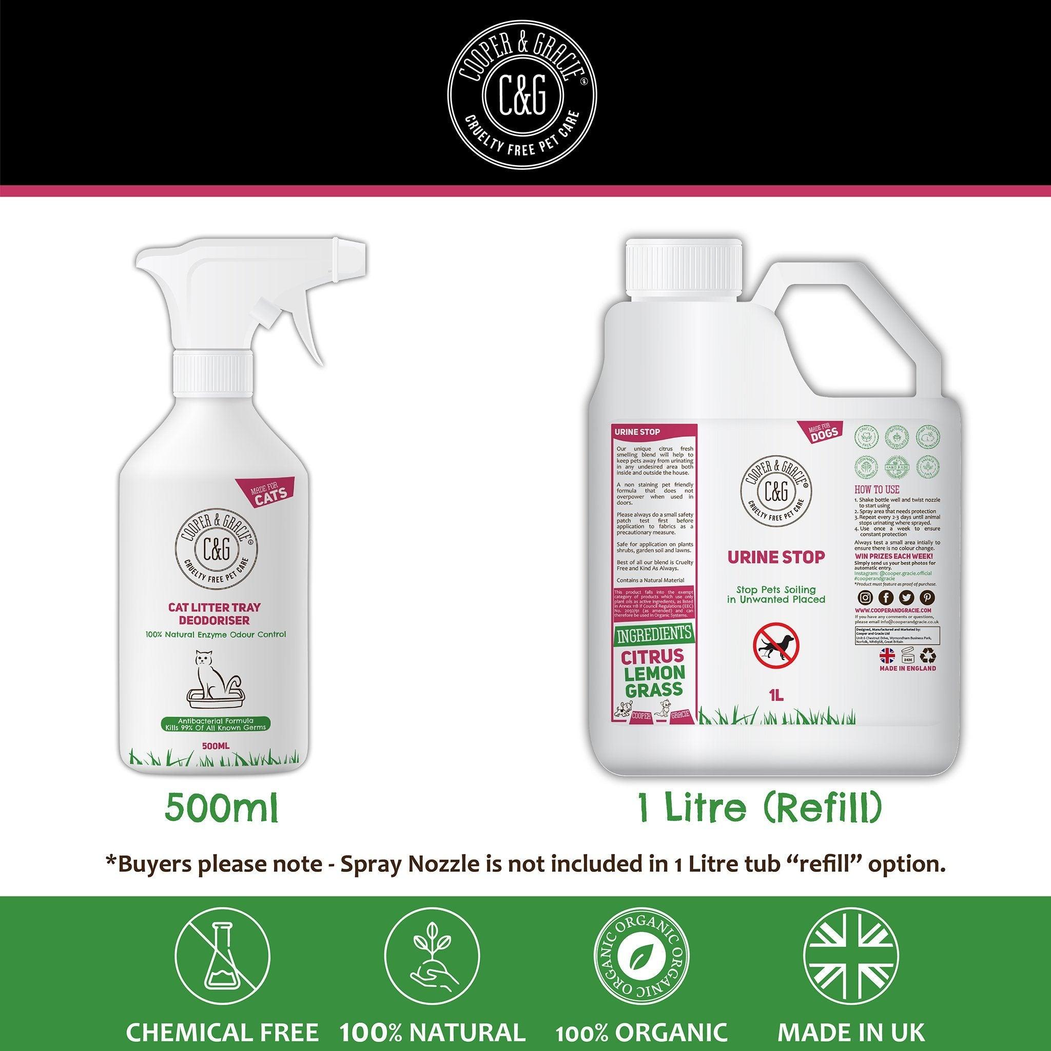 Cat Litter Tray Disinfectant Spray - Cooper & Gracie™ Limited