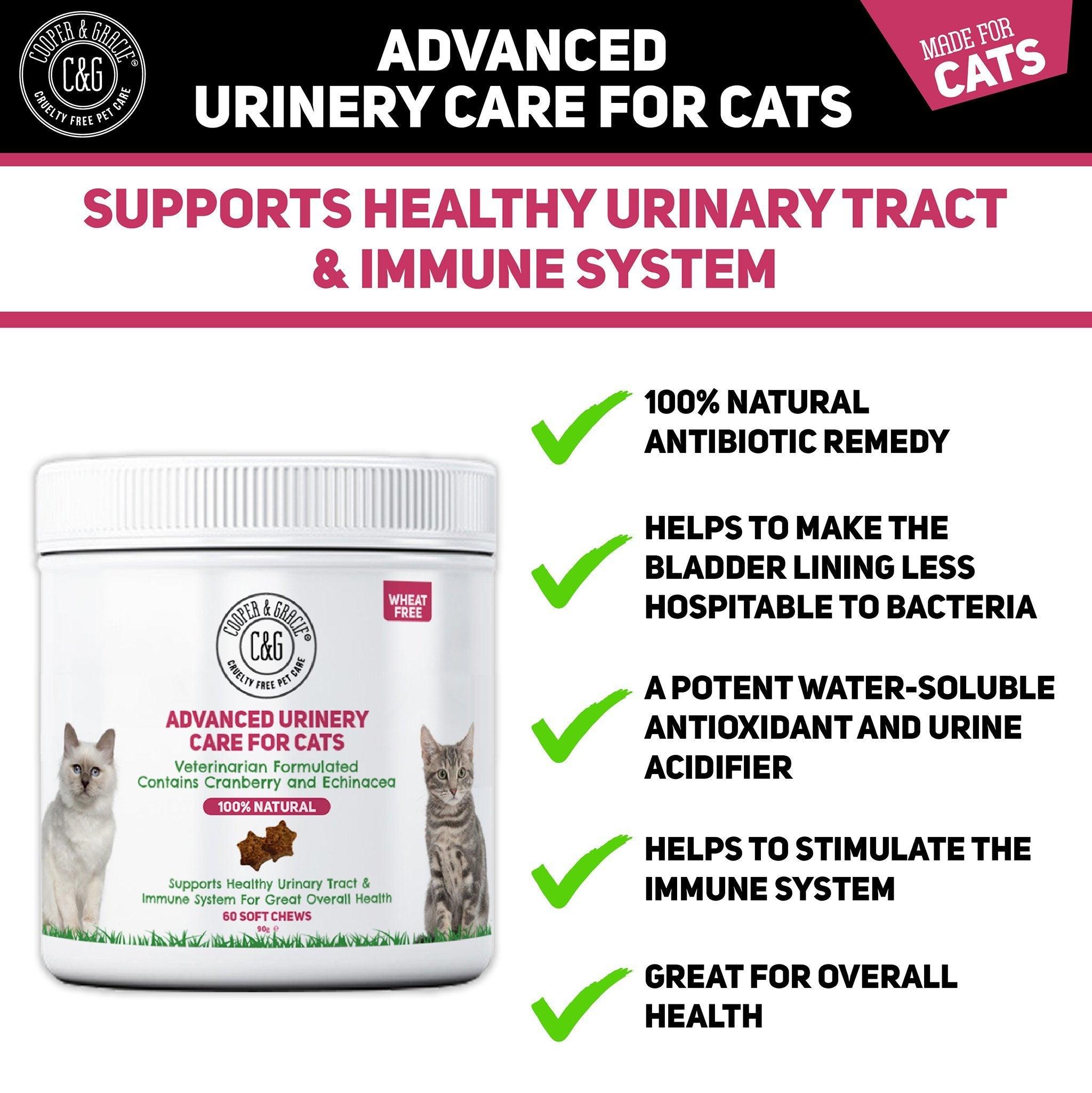 Cat Urinary Health Supplements - Cooper & Gracie™ Limited