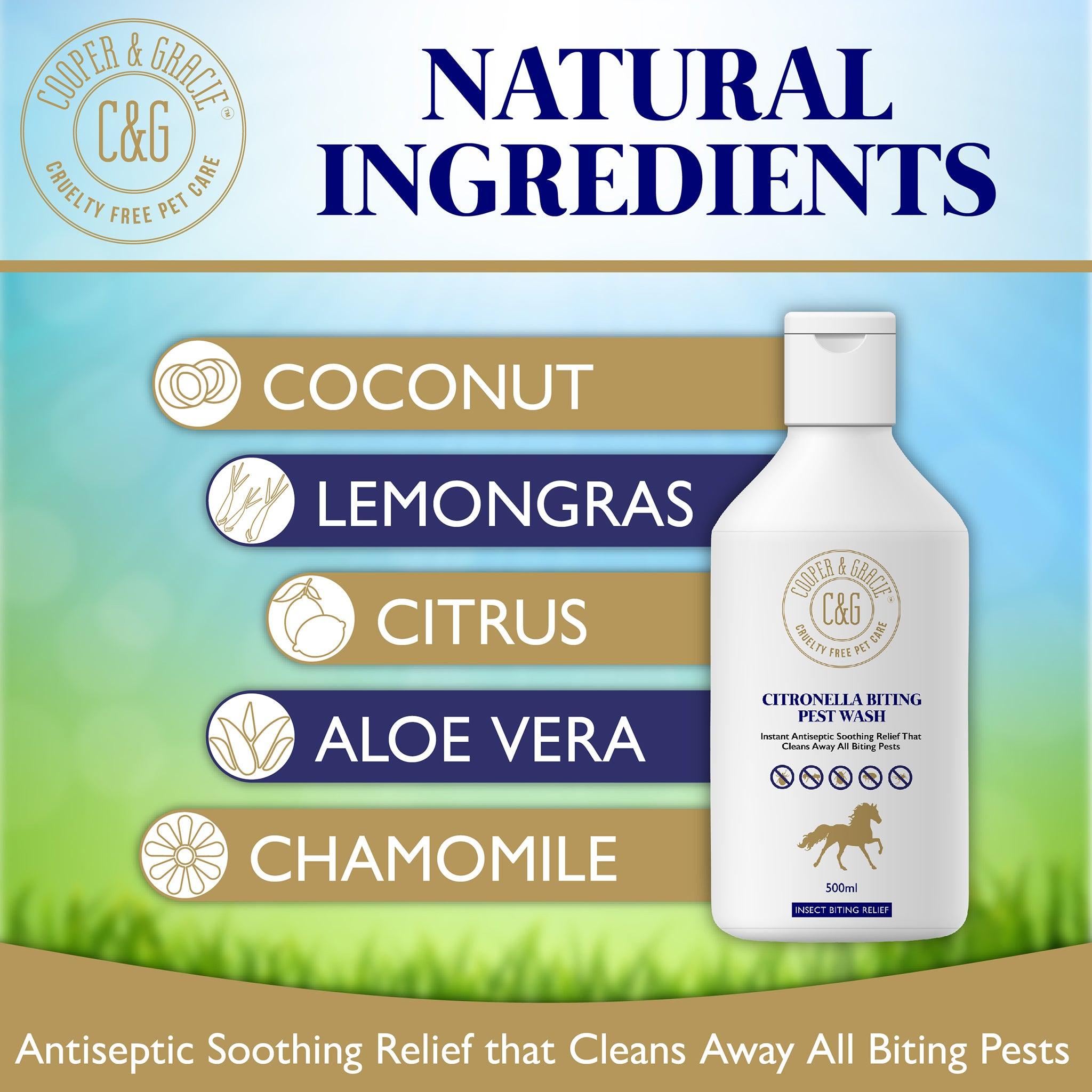 Citronella Wash for Horses - Cooper & Gracie™ Limited