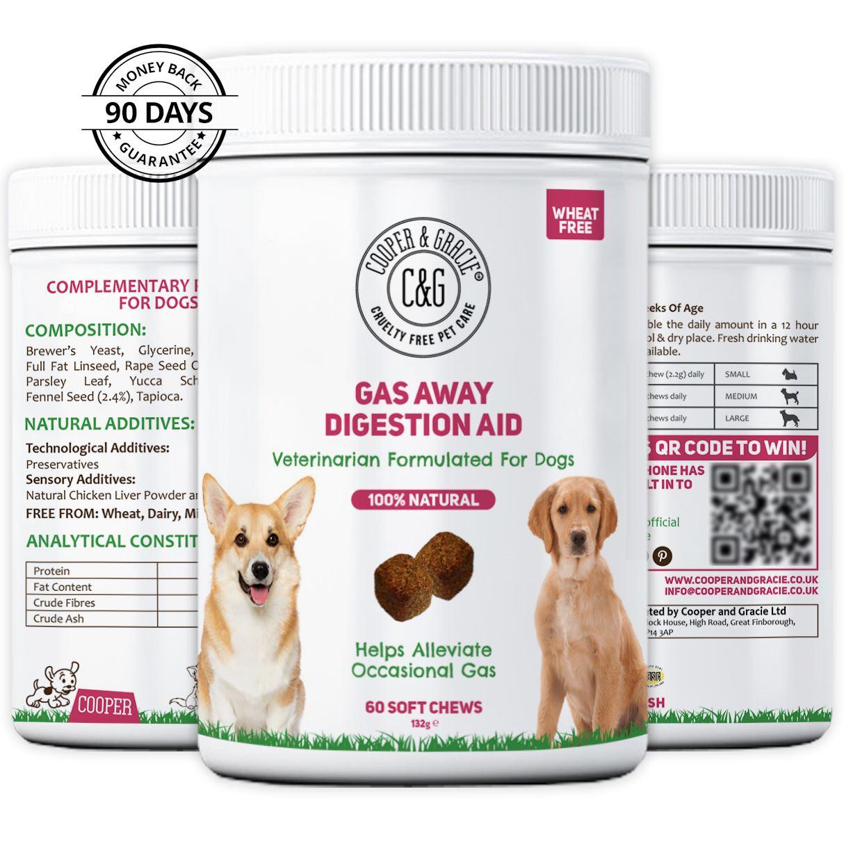 Dog Gas Supplements - Cooper & Gracie™ Limited