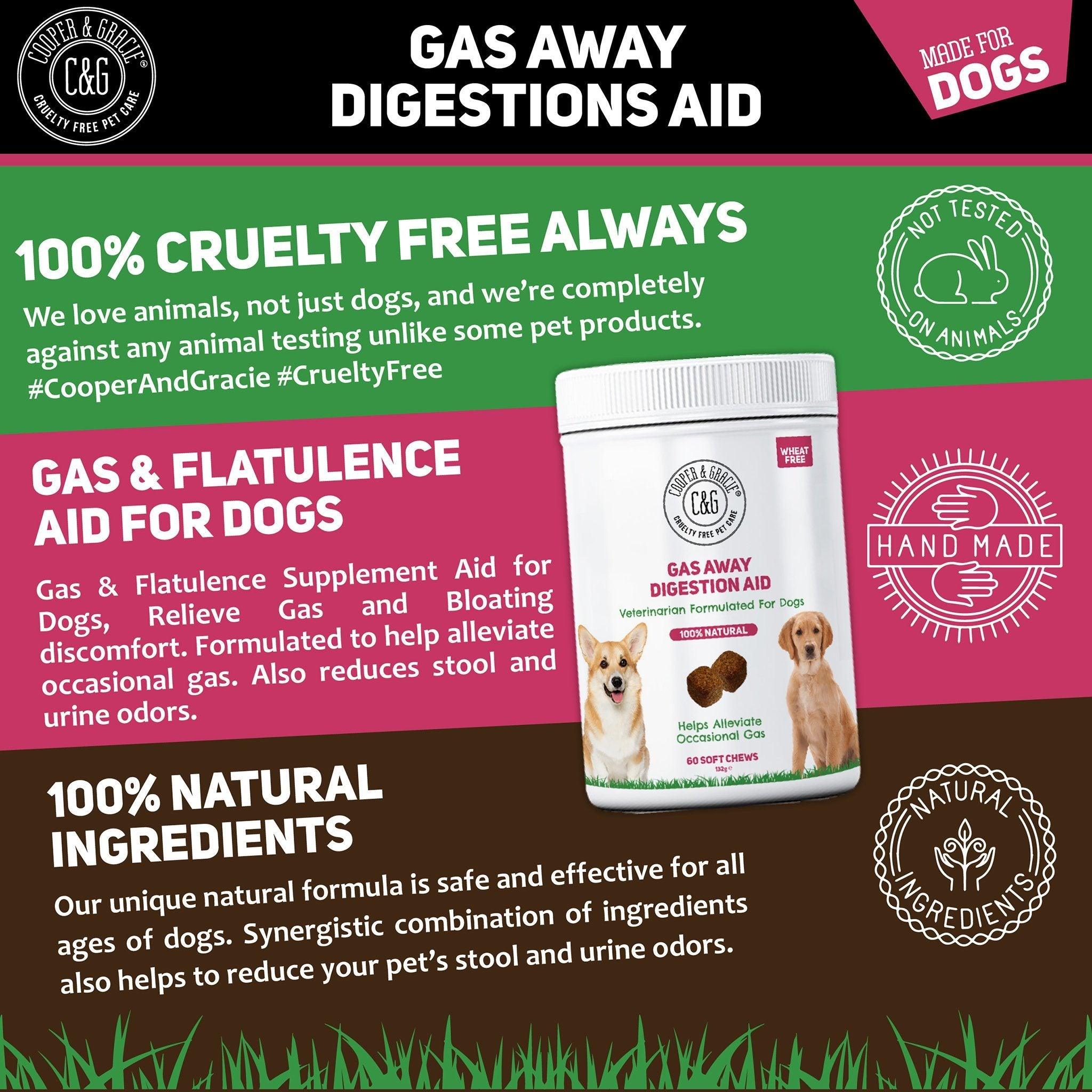 Dog Gas Supplements - Cooper & Gracie™ Limited