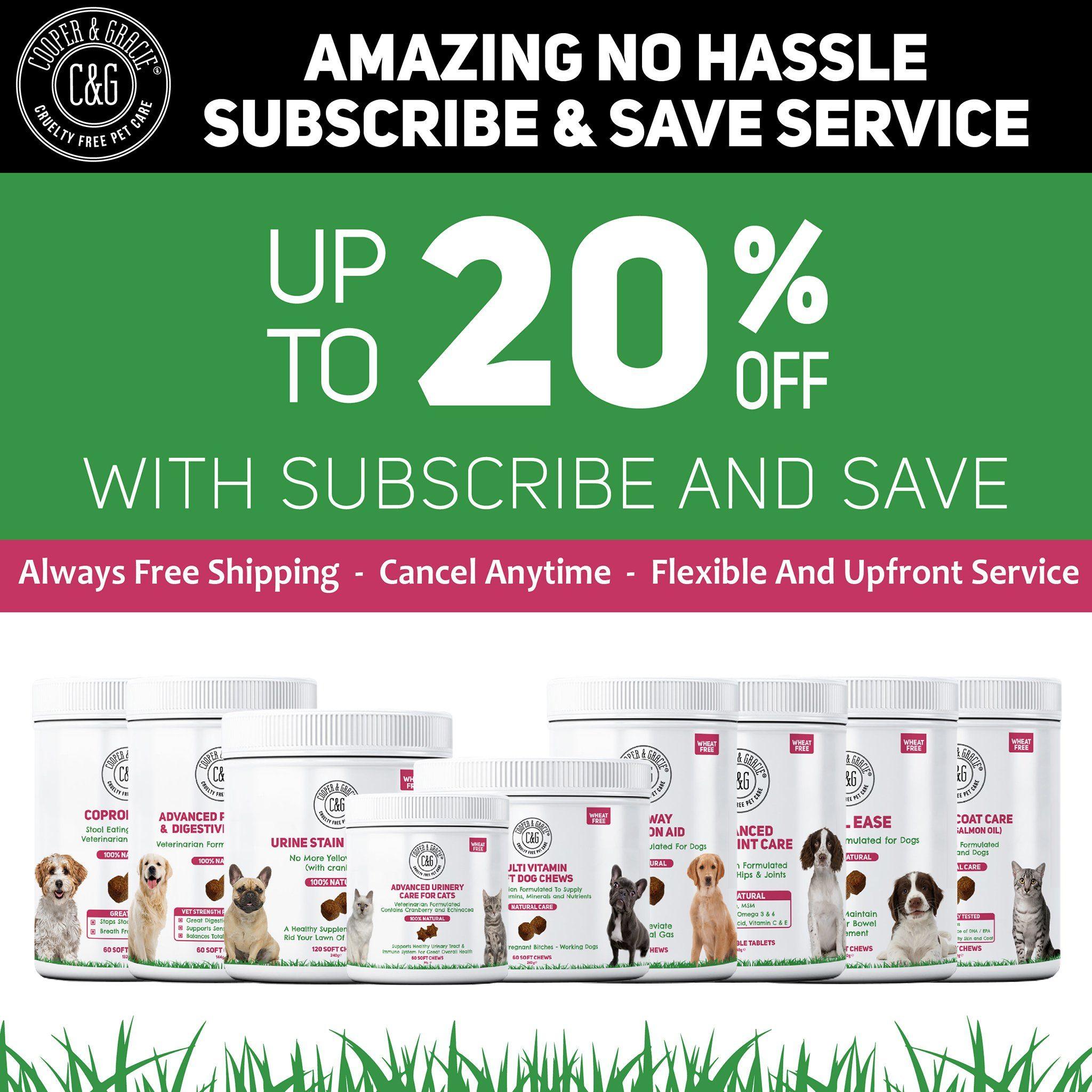 Dog Gas Supplements - Cooper & Gracie™ Limited