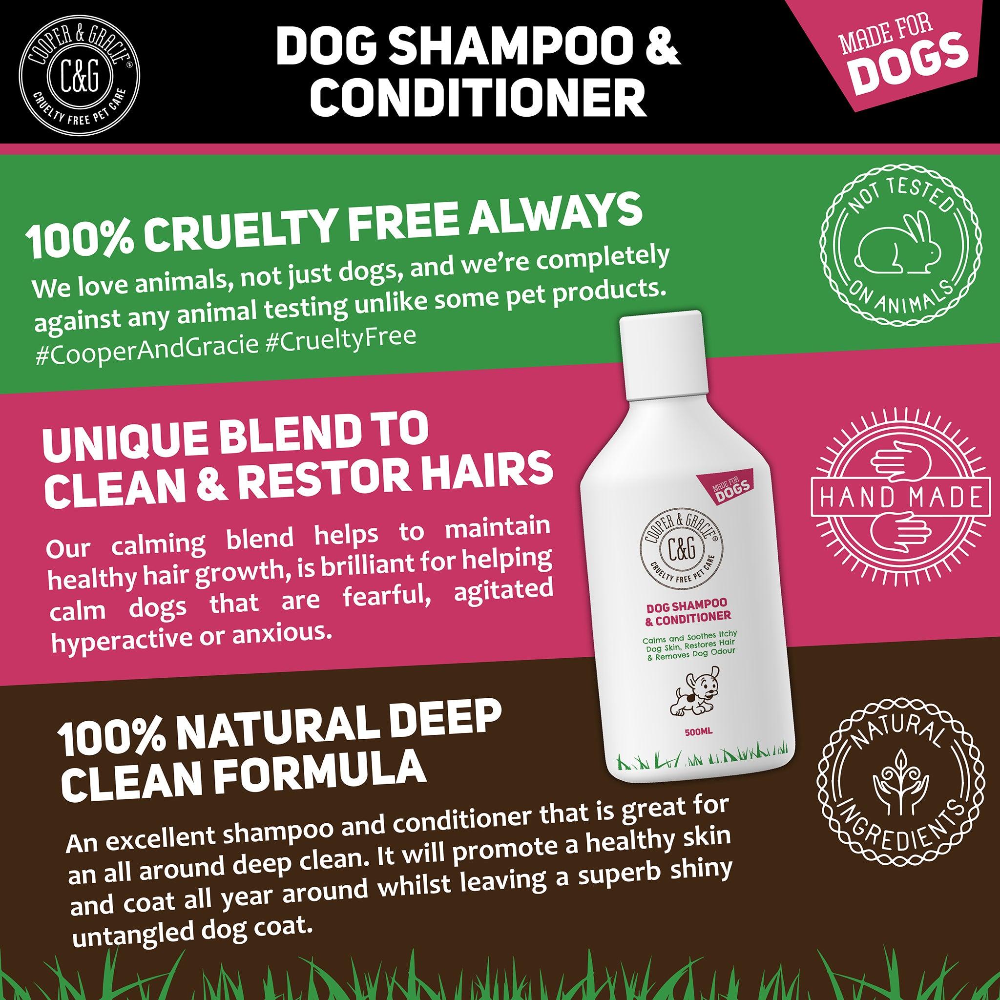 Dog Shampoo and Conditioner - Cooper & Gracie™ Limited