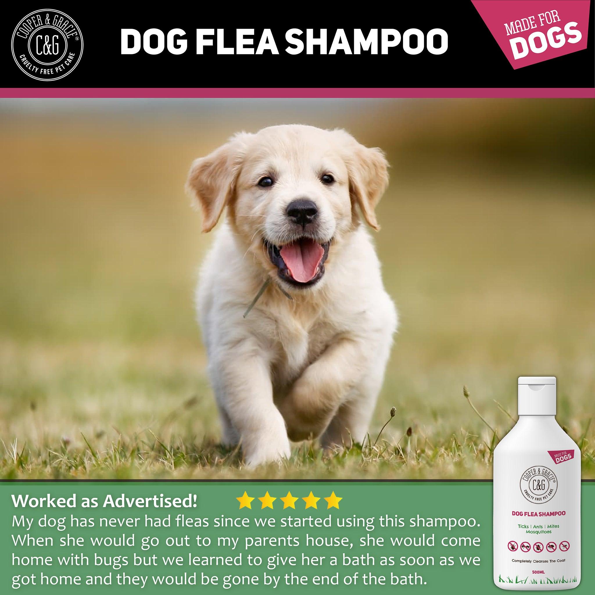 Flea and Tick Shampoo for Dogs - Cooper & Gracie™ Limited