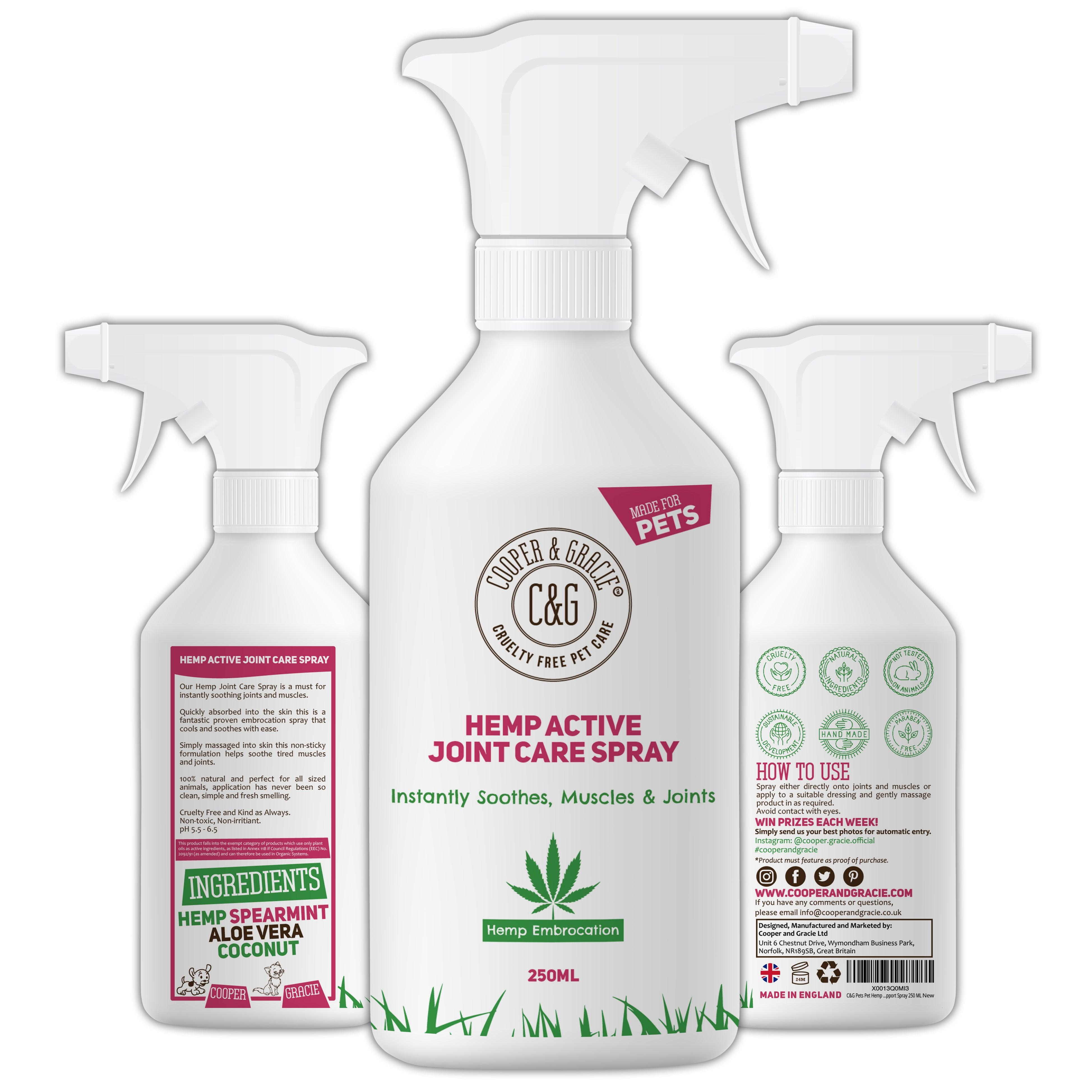 Hemp Active Joint Care Spray - Cooper & Gracie™ Limited