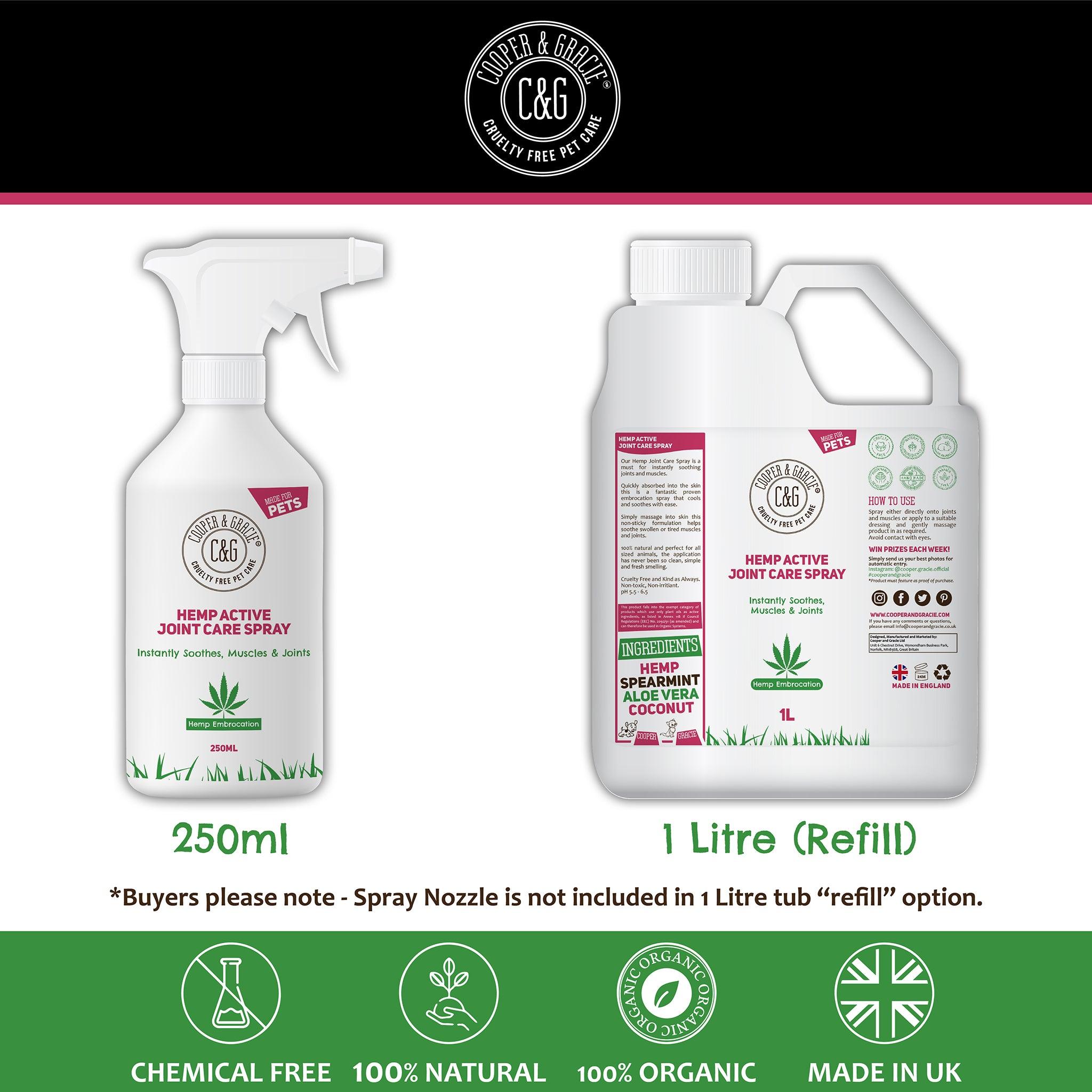 Hemp Active Joint Care Spray - Cooper & Gracie™ Limited