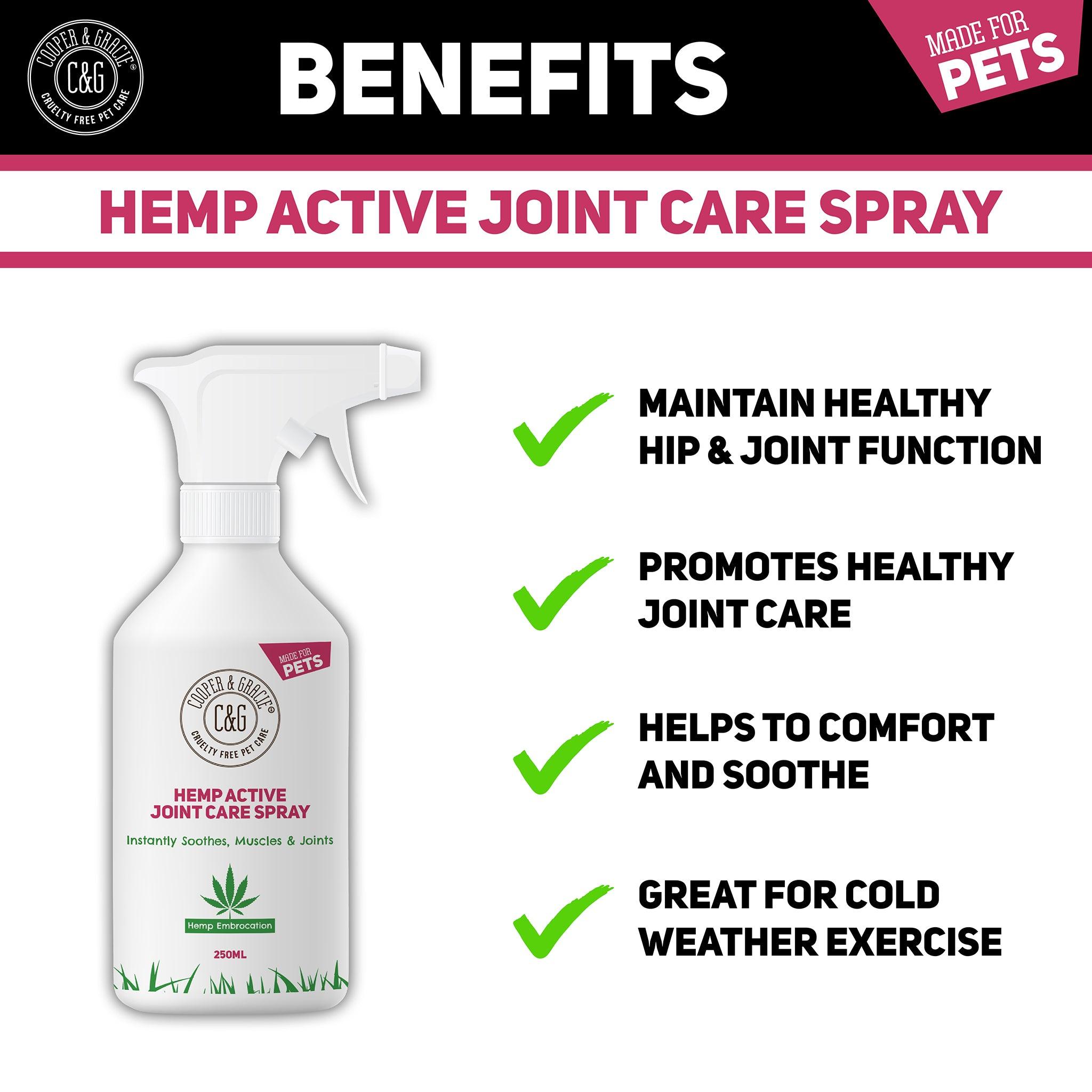 Hemp Active Joint Care Spray - Cooper & Gracie™ Limited