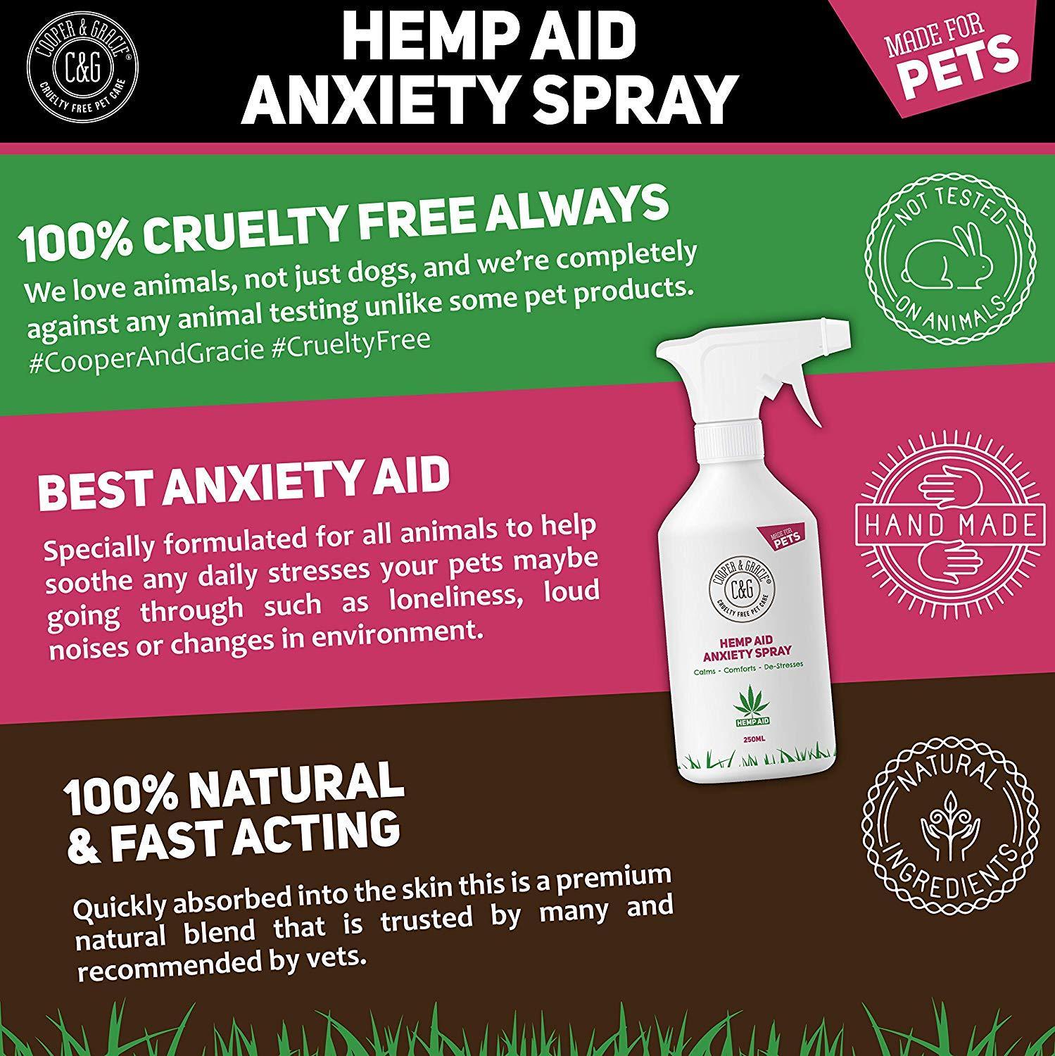 Hemp Pet Calming Spray - Cooper & Gracie™ Limited