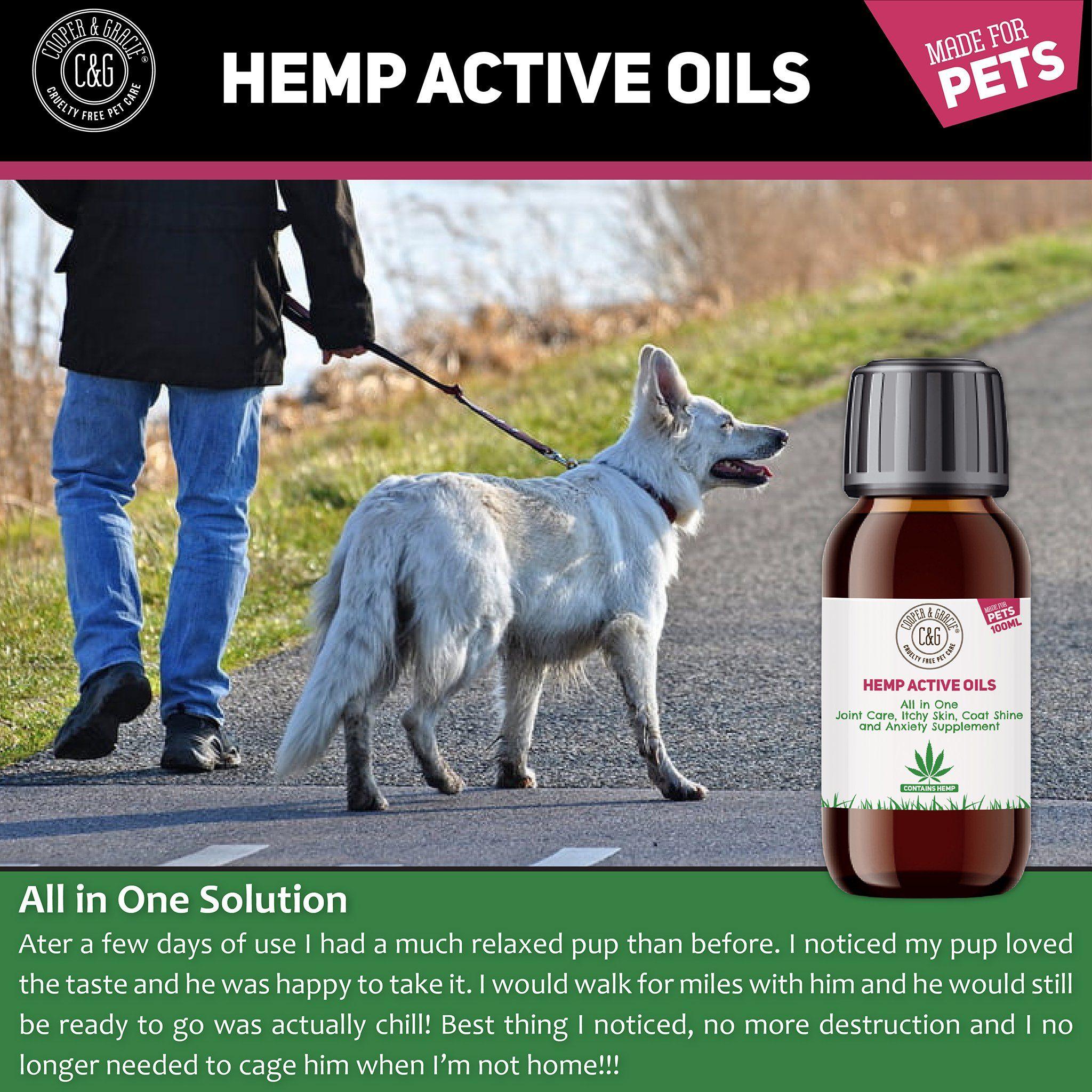 Hemp Pet Oil Supplement for Joints - Cooper & Gracie™ Limited