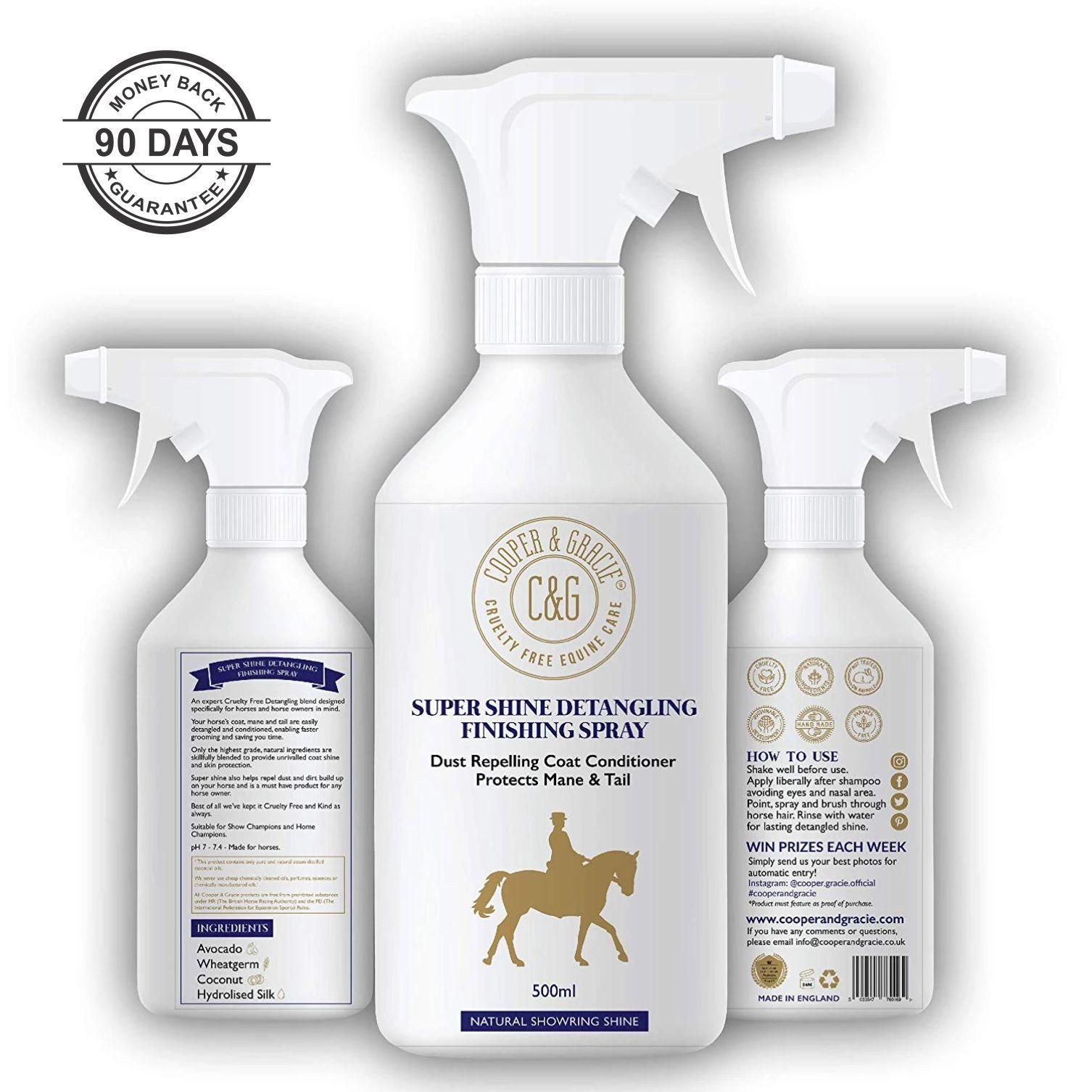 Horse Shine Detangler Spray - Cooper & Gracie™ Limited