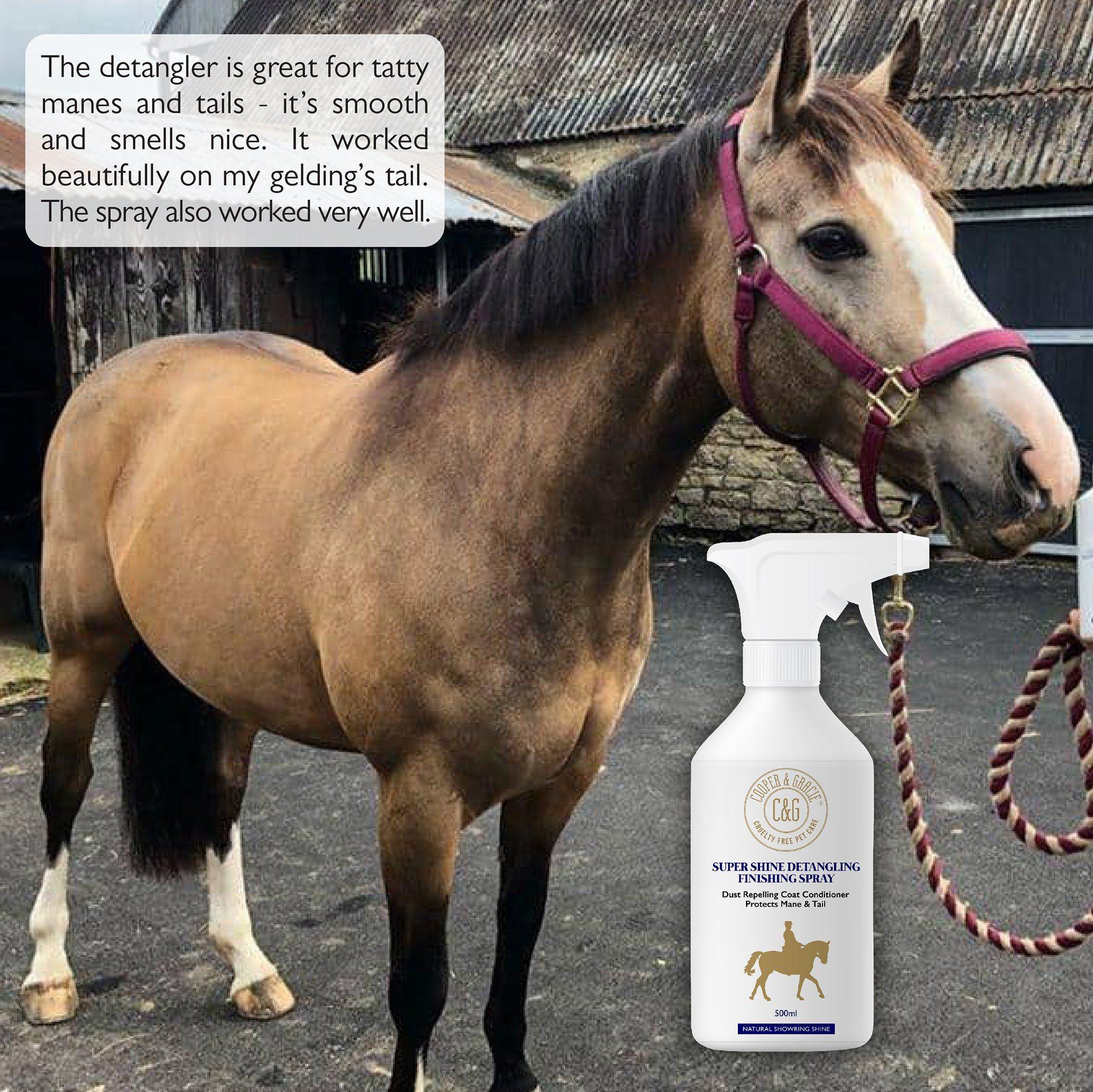 Horse Shine Detangler Spray - Cooper & Gracie™ Limited