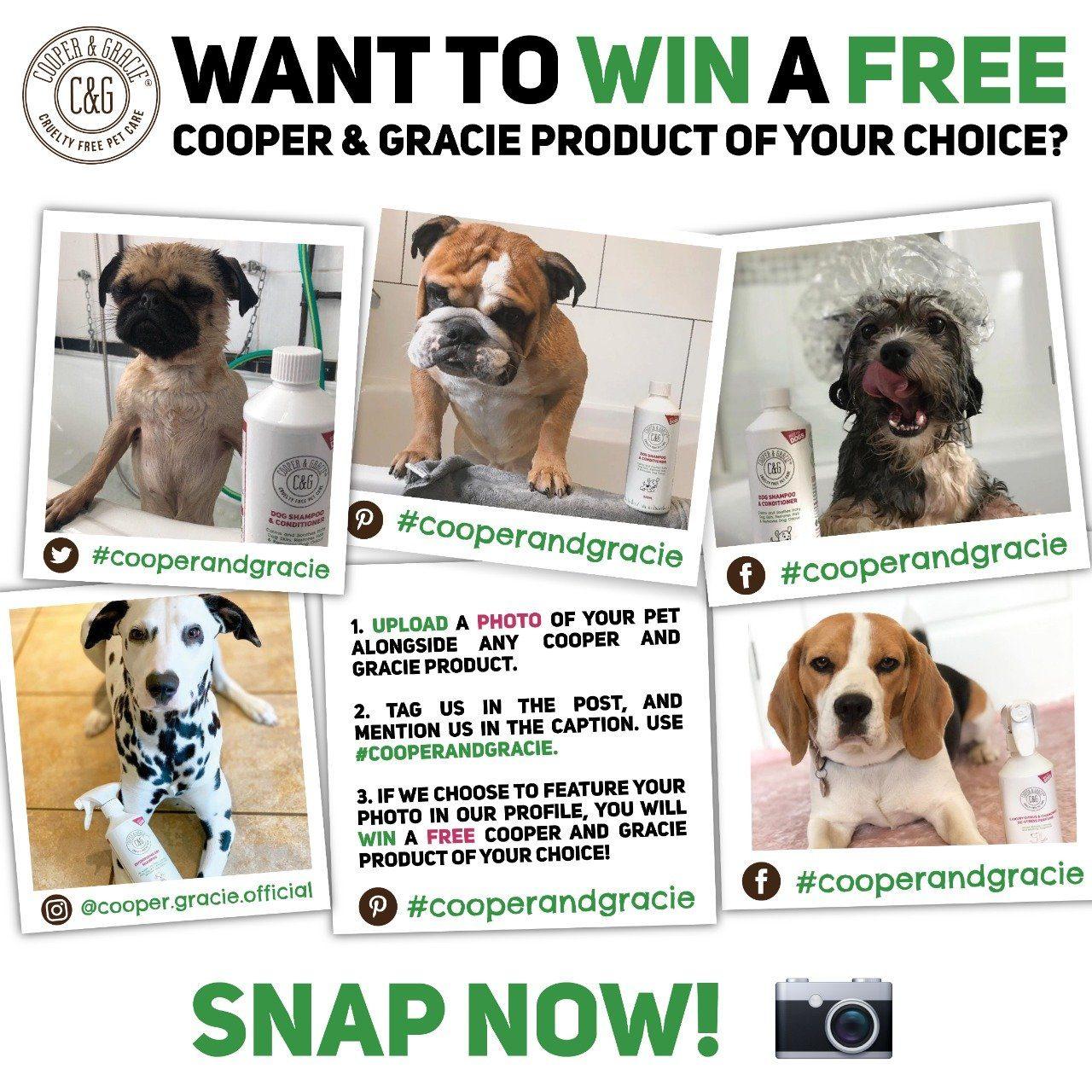 Hypoallergenic Dry Shampoo for Dogs - Cooper & Gracie™ Limited