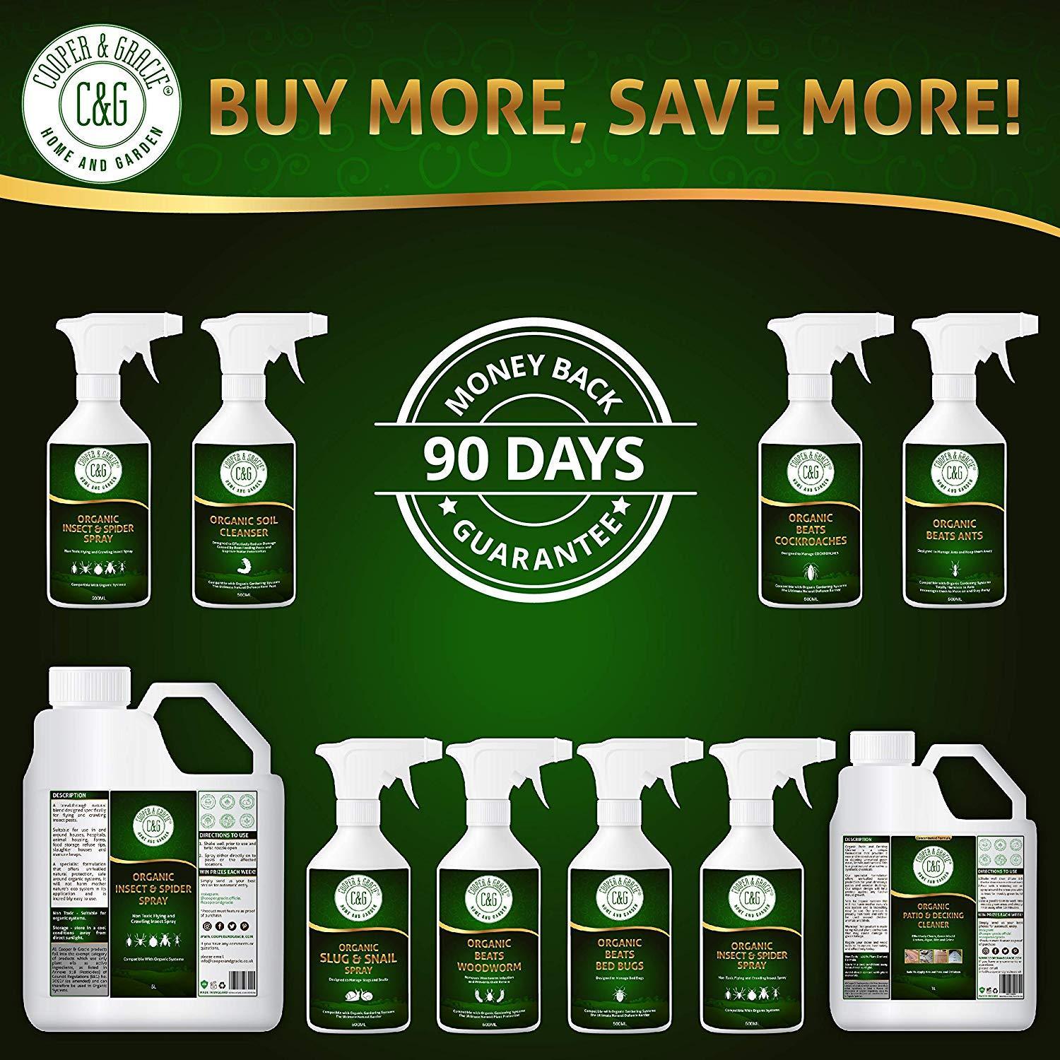 Natural Anti Slug and Snail Spray - Cooper & Gracie™ Limited