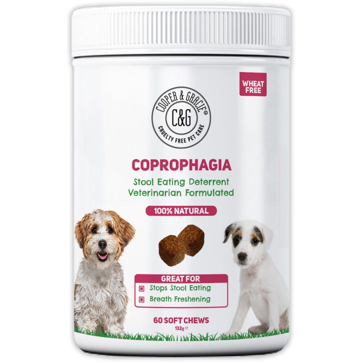 Natural Coprophagia Deterrent 60 Soft Chews - Cooper & Gracie™ Limited