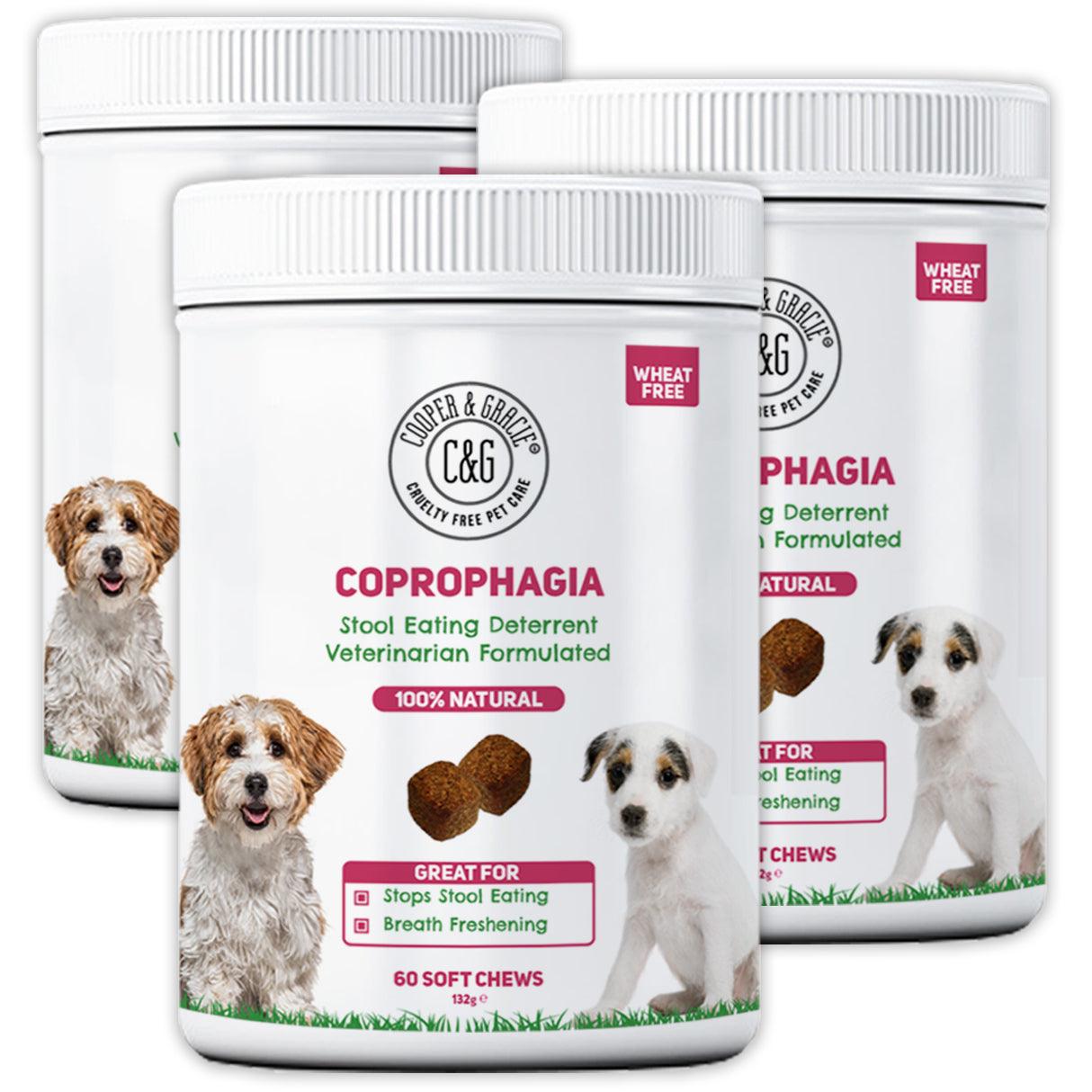 Natural Coprophagia Deterrent 60 Soft Chews - Cooper & Gracie™ Limited