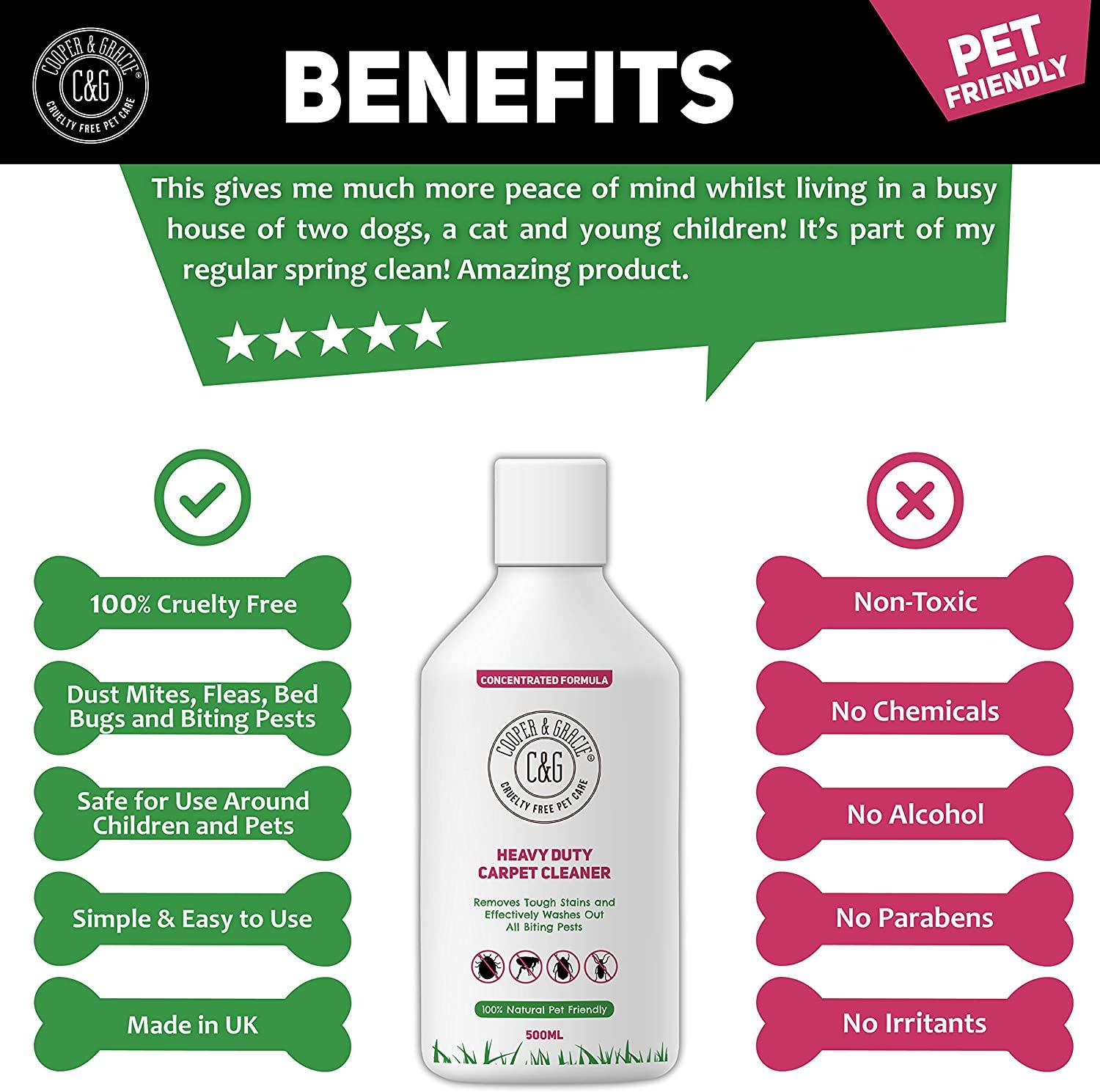 Pet Carpet Cleaner with Natural Enzymes - Cooper & Gracie™ Limited