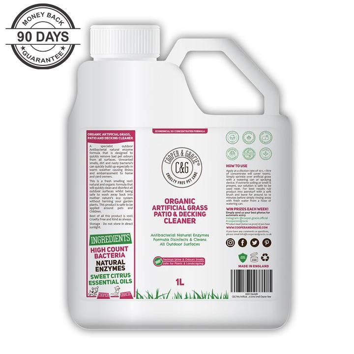 Pet Safe Artificial Grass, Patio and Decking Cleaner – Destroys Urine Smells - Cooper & Gracie™ Limited