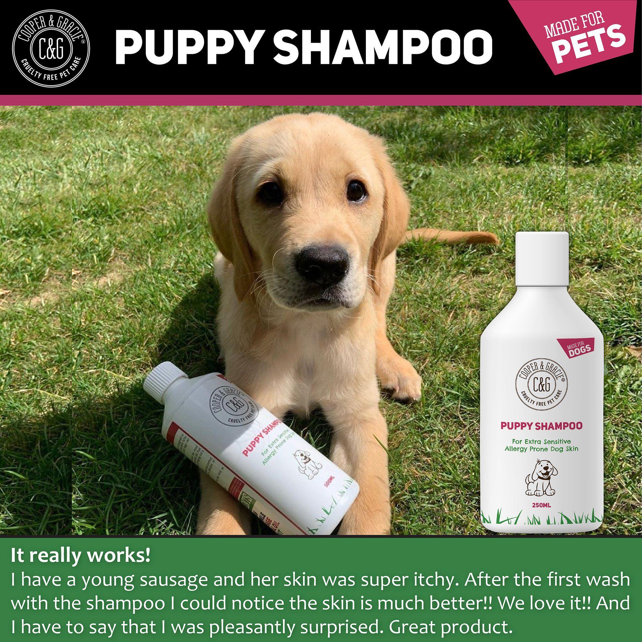 Puppy Shampoo - Anti Itch for Sensitive Skin - Cooper & Gracie™ Limited