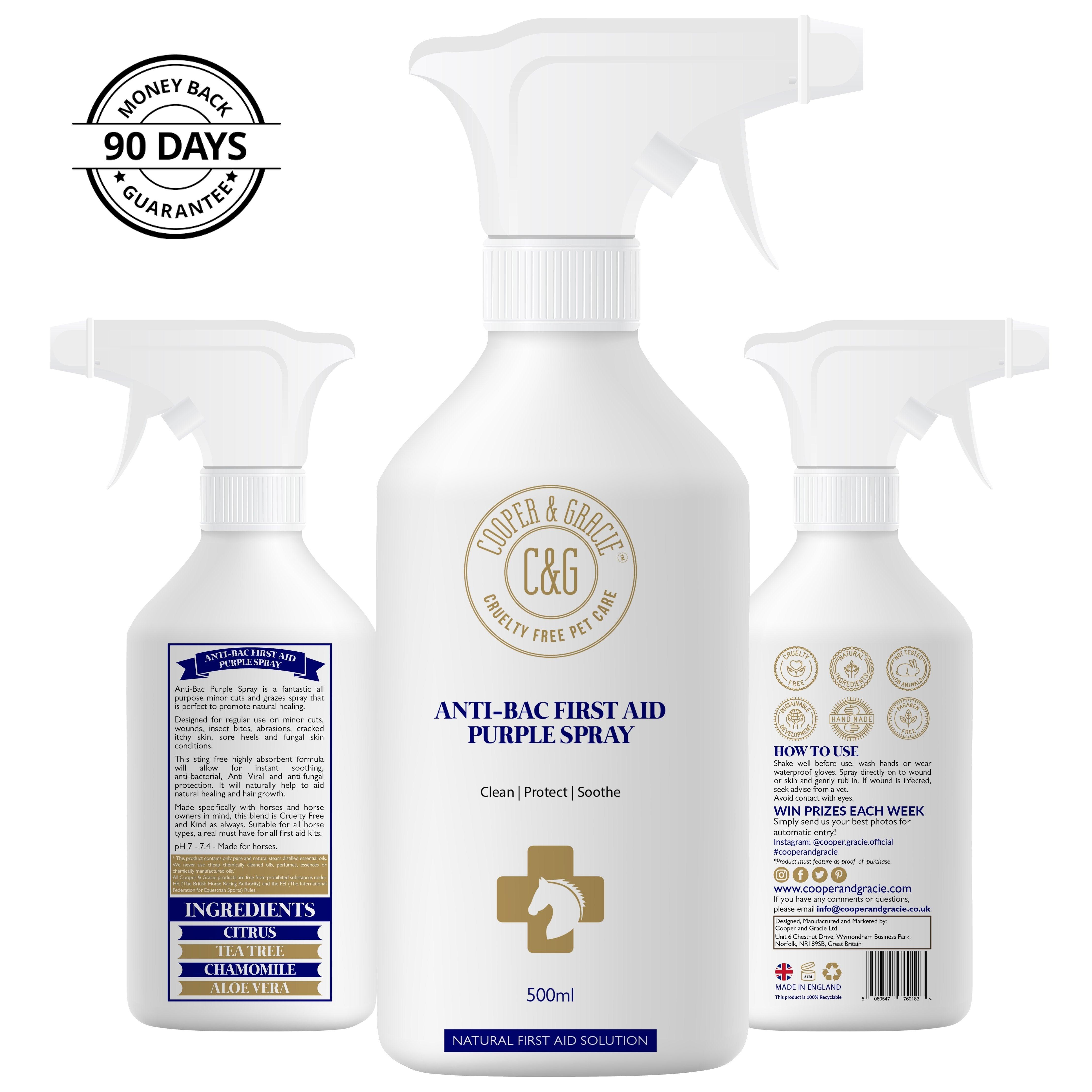 Purple Spray for Horses - Cooper & Gracie™ Limited