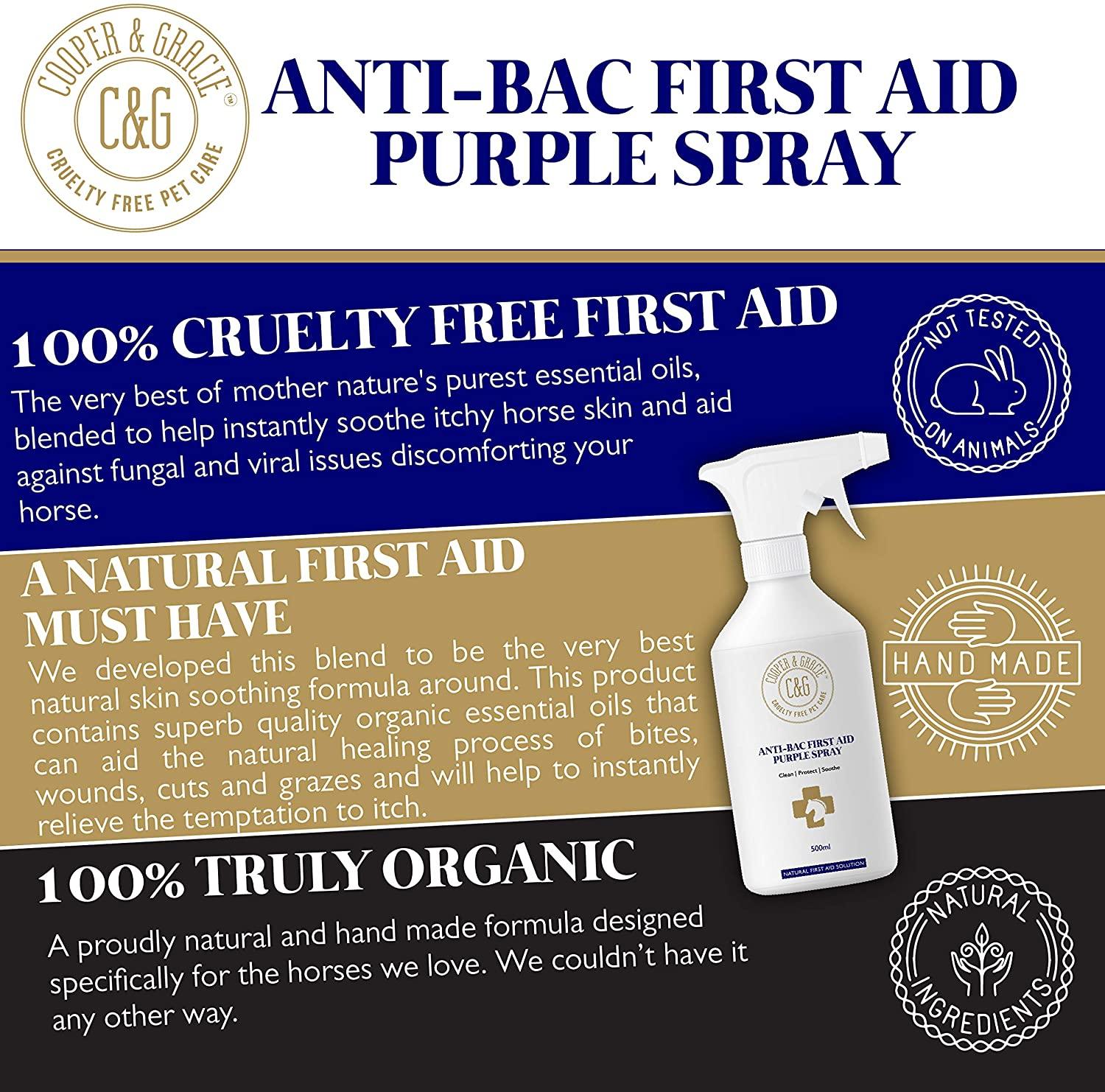 Purple Spray for Horses - Cooper & Gracie™ Limited