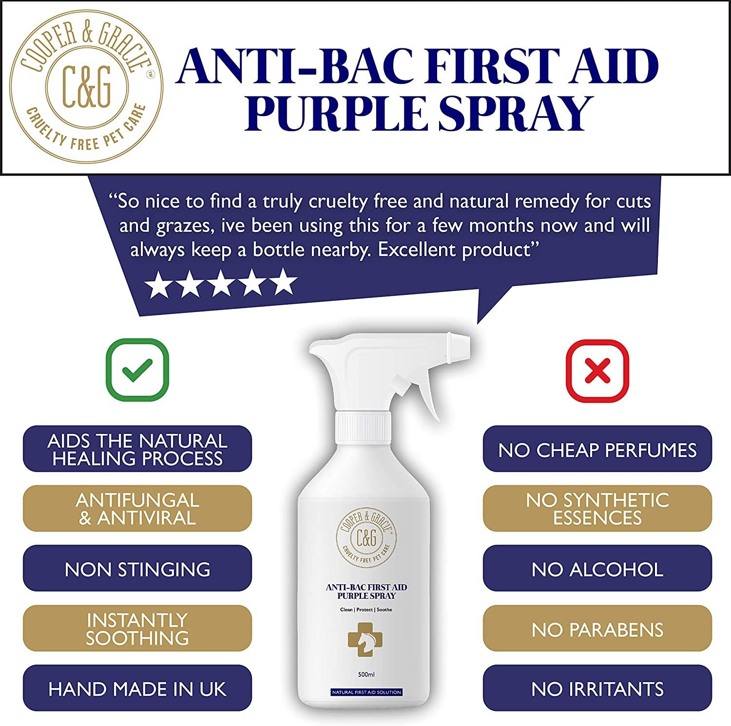 Purple Spray for Horses - Cooper & Gracie™ Limited