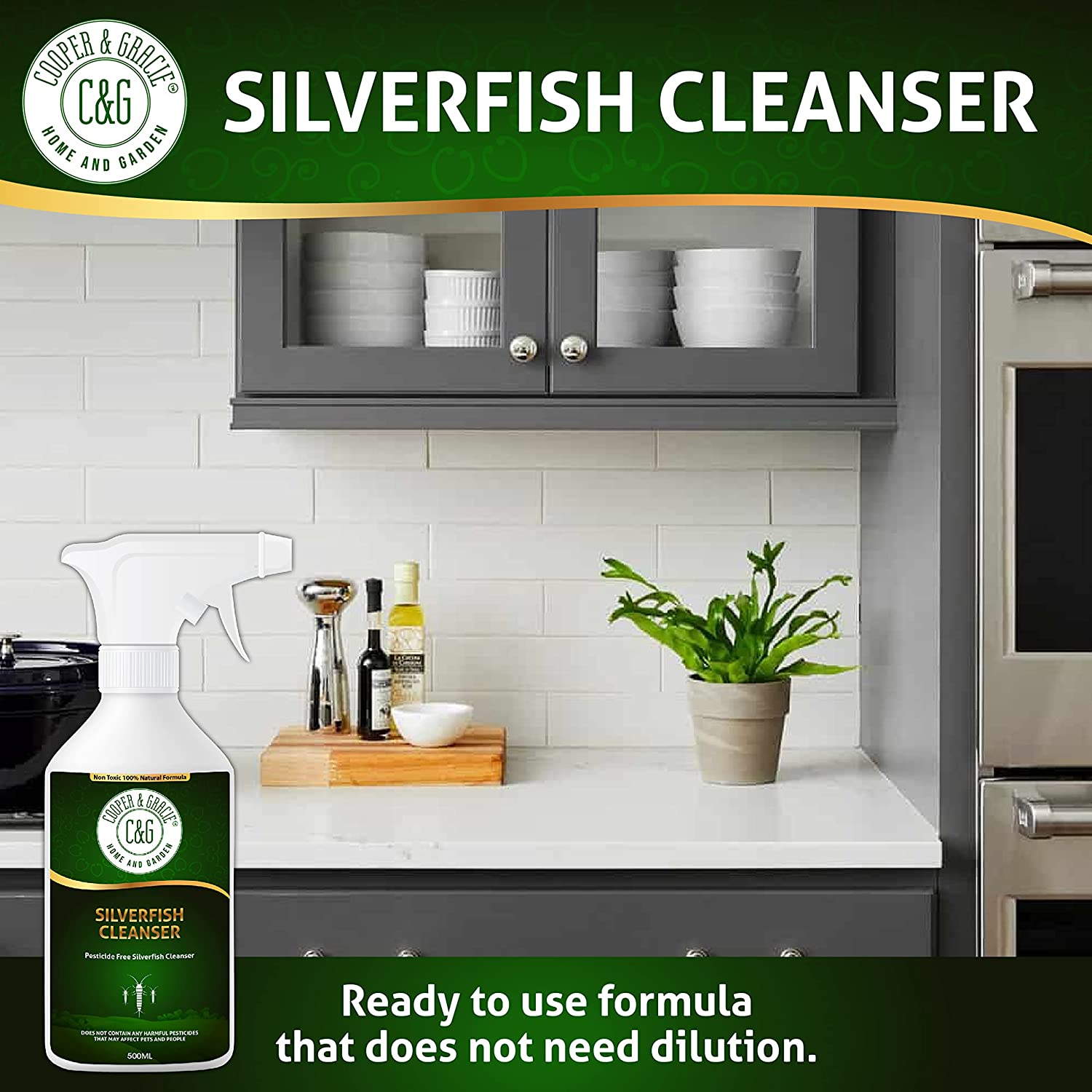 Silverfish Cleanser Spray - Cooper & Gracie™ Limited