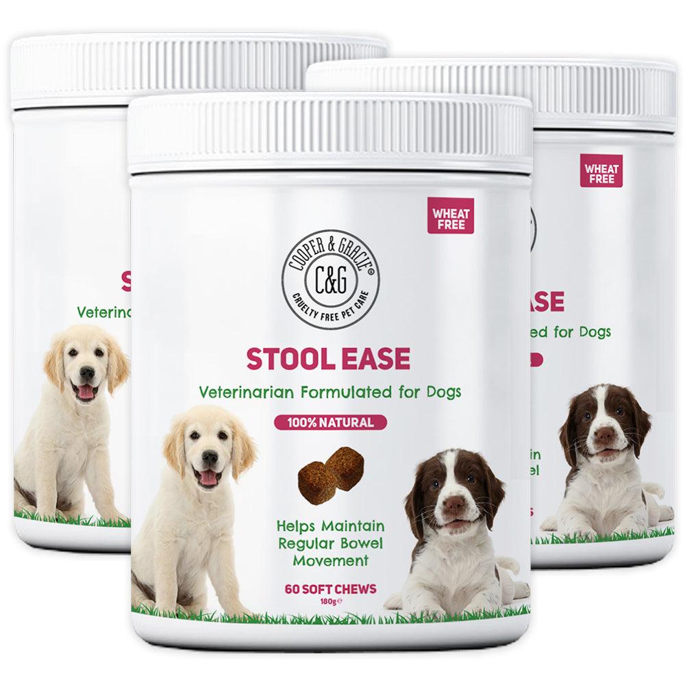 Stool Ease for Dogs 60 Soft Chews - Cooper & Gracie™ Limited