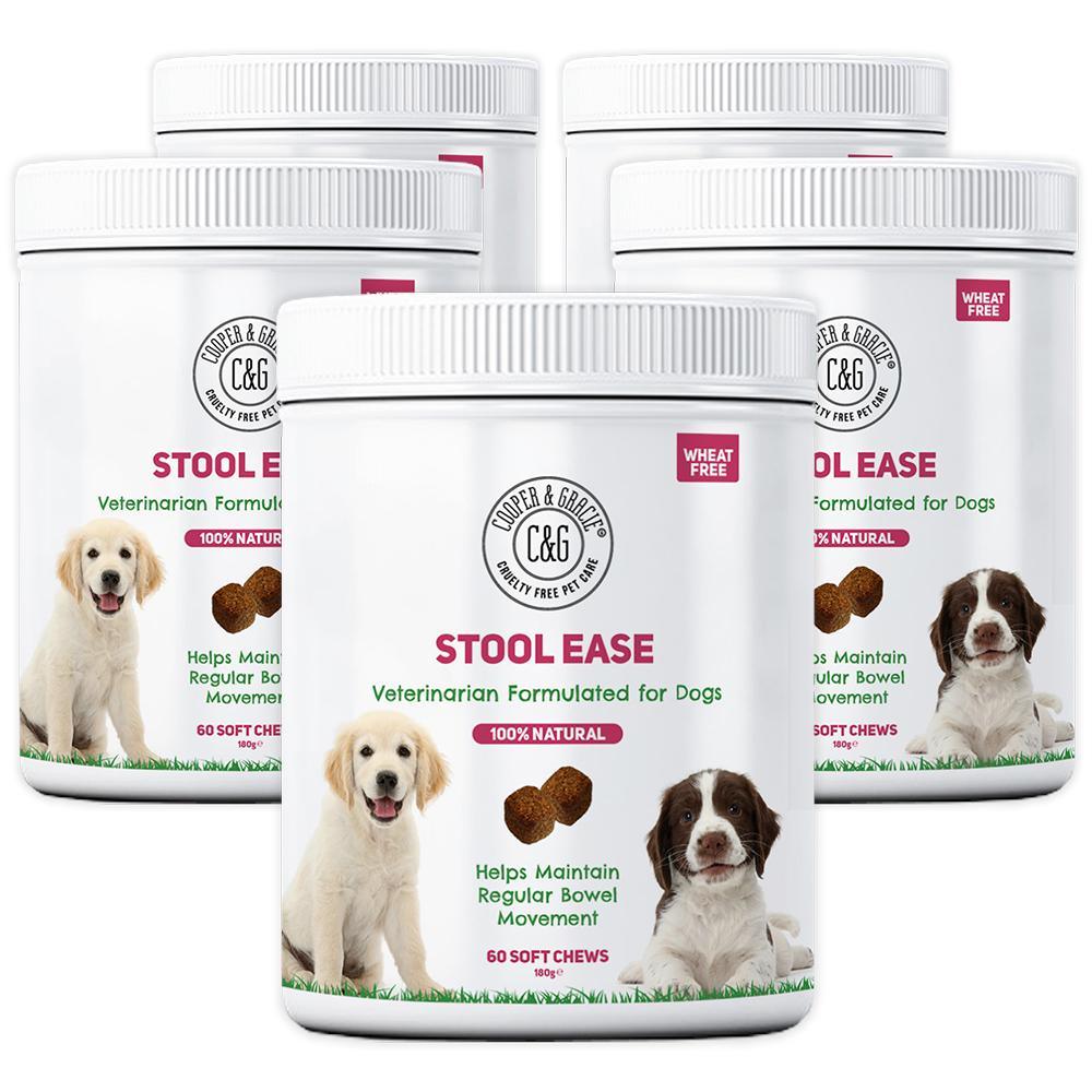Stool Ease for Dogs 60 Soft Chews - Cooper & Gracie™ Limited
