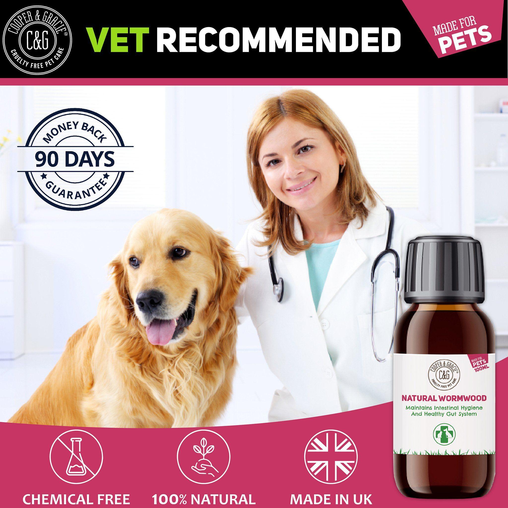 Wormwood for Dogs and Cats for Intestinal Health - Cooper & Gracie™ Limited