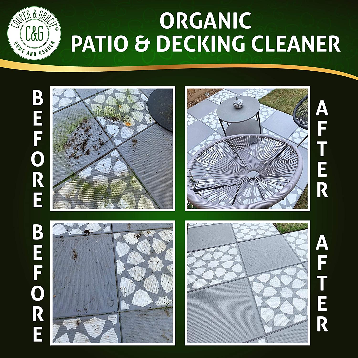 Pet Friendly Patio and Decking Cleaner – Plant Based